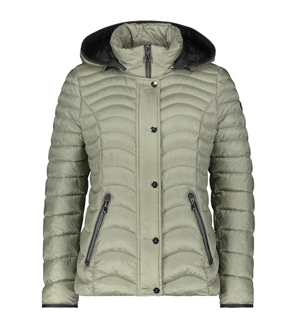 Parka verde menta