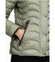 Parka verde menta